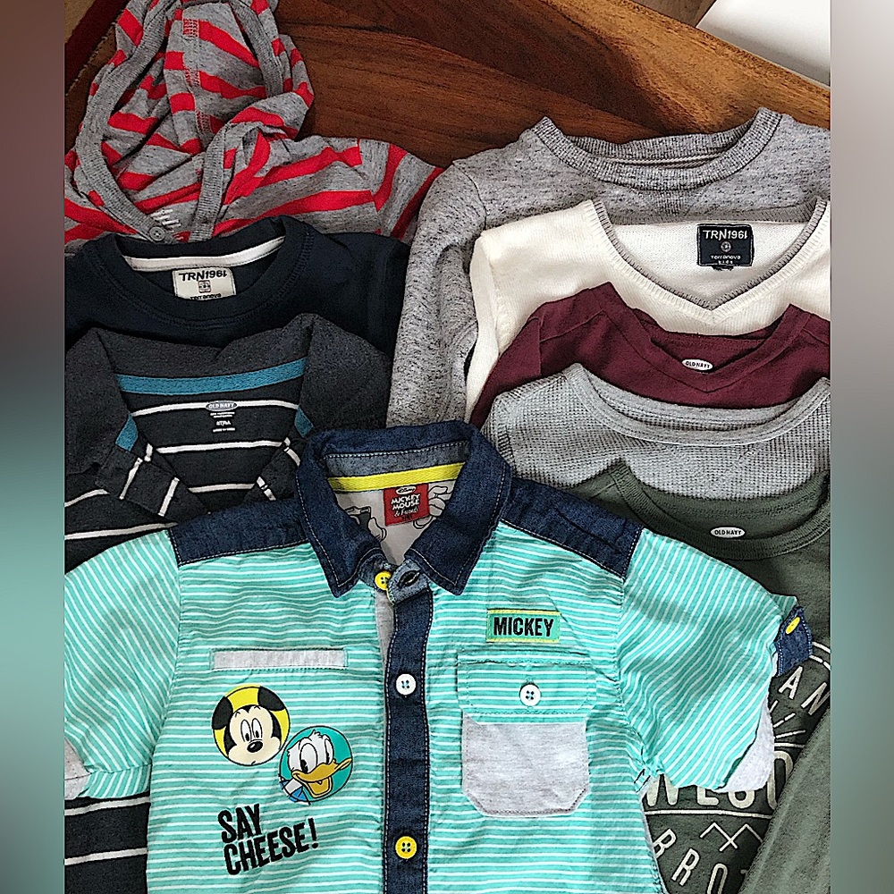 SOLD | Bundle Preloved Boys Winter & Autumn clothes 9 pcs
